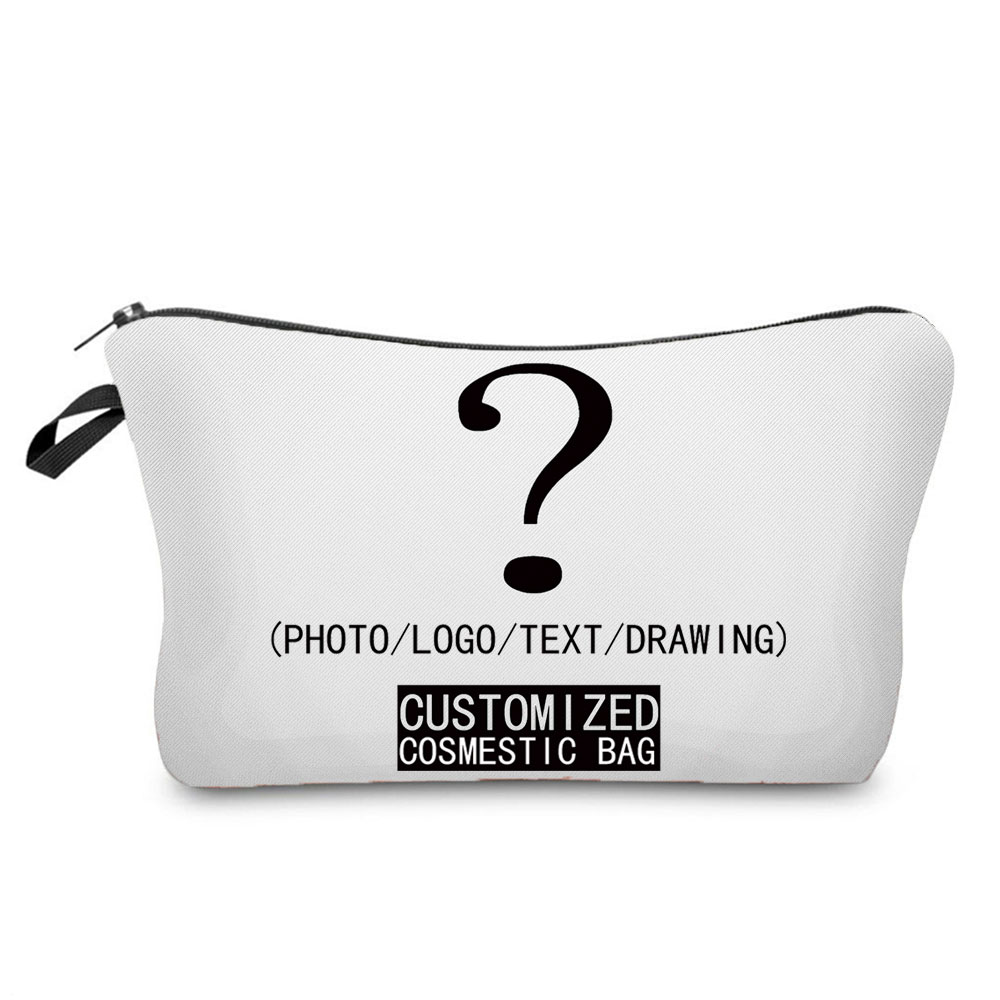 Wristlet Wallet Zipper - 개인 사용자 정의 DIY 로고 메이크업