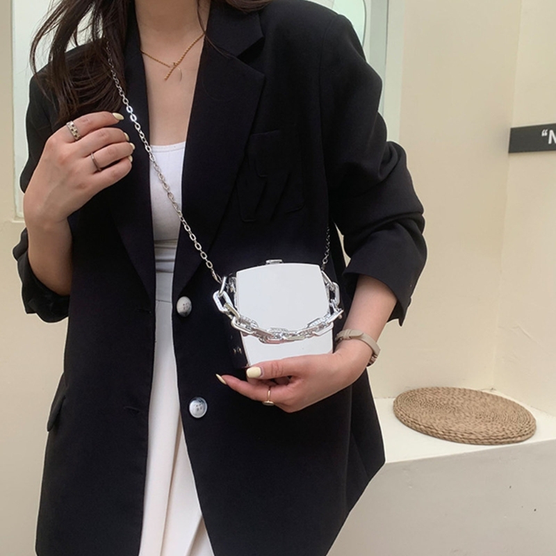 Luxury Bags With Zipper - 미니 럭셔리 골드 파티 이브닝 클러치