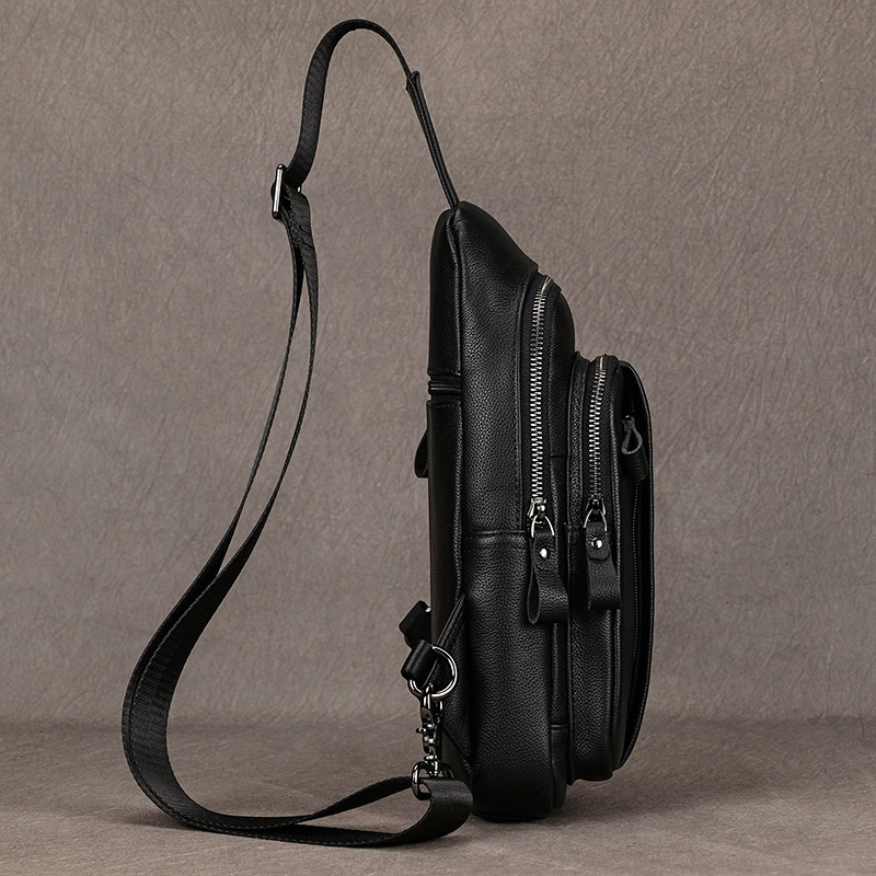 Luxury Bags Sling - 소가죽 남성 슬링 숄더 크로스바디 아이패드
