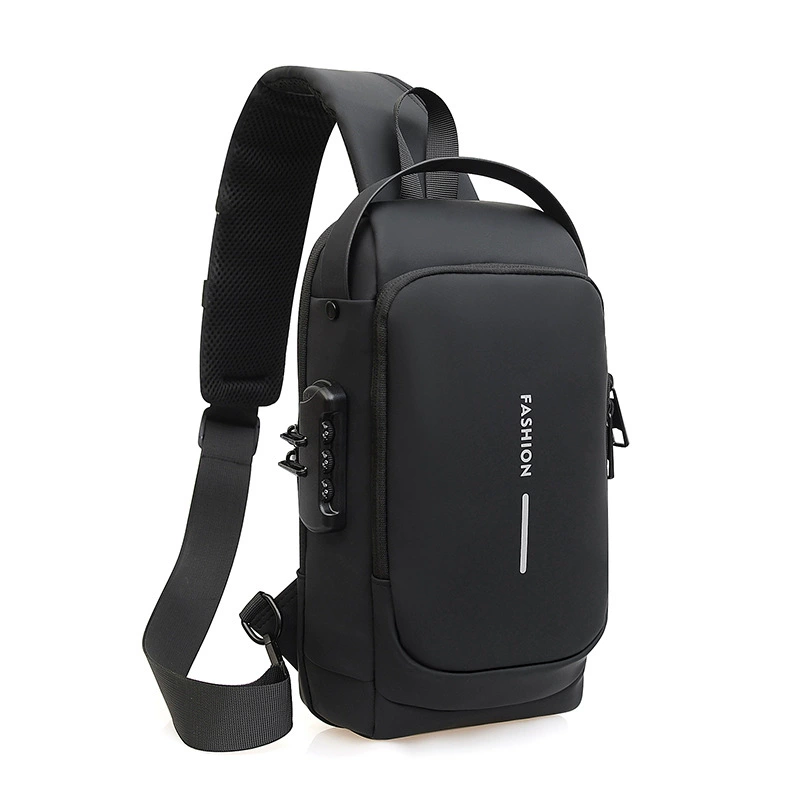 남성용 새로운 체스트 백 크로스바디 백 방수 USB 숄 - Luxury Bags Sling 리뷰 및 가격