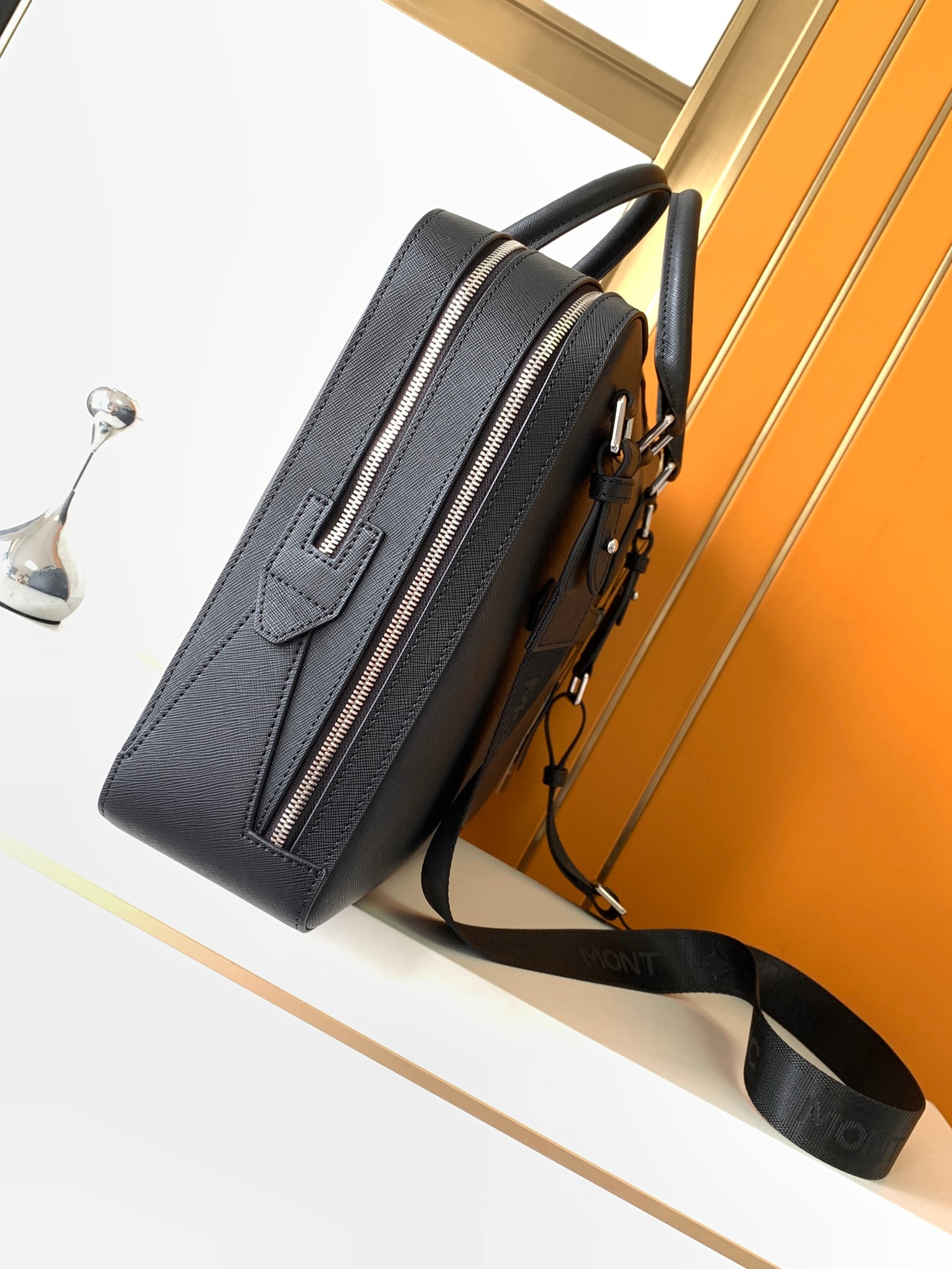 럭셔리 남성용 탑핸들 가방, 프리미엄 천연 가죽 서류  - Luxury Bags For Sale 리뷰 및 가격