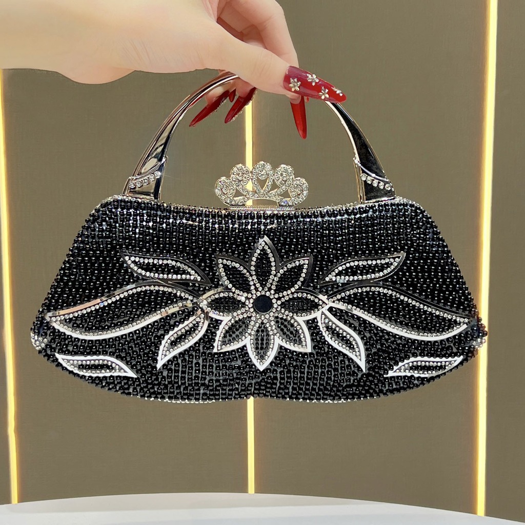 이브닝 클러치 백, 구조적인 디자인의 연회용 핸드백,  - Structured Handbag Top Handle 리뷰 및 가격