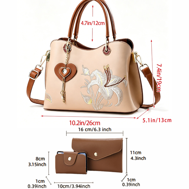 중국풍 자수 여성용 핸드백, 가벼운 럭셔리 다용도 자수 - Luxury Bags With Zipper 리뷰 및 가격