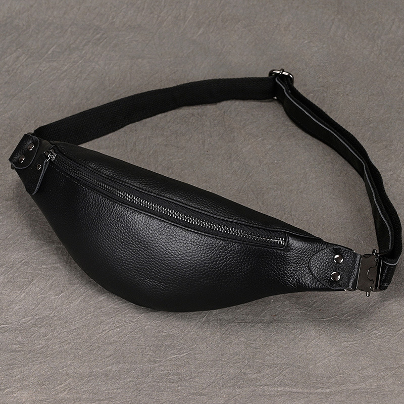 남성용 허리 가방 2024 정품 가죽 아웃도어 가죽 체 - Luxury Bags Sling 리뷰 및 가격