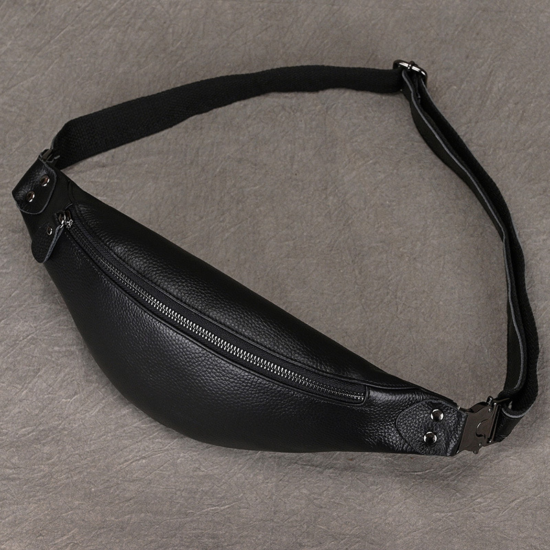남성용 허리 가방 2024 정품 가죽 아웃도어 가죽 체 - Luxury Bags Sling 리뷰 및 가격
