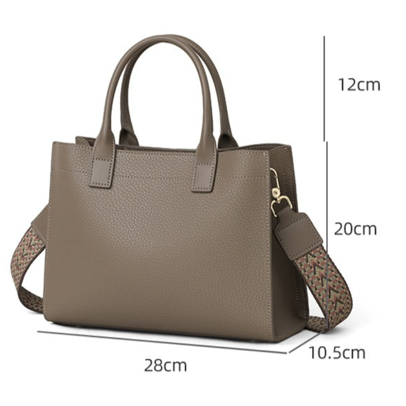 여성용 정품 가죽 새첼 백, 탑 핸들 로고 없는 구조적 - Structured Handbag Top Handle 리뷰 및 가격