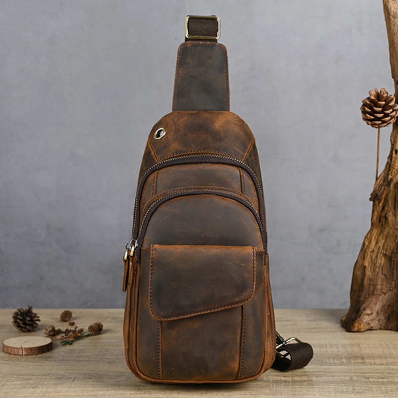 디자이너 럭셔리 다기능 남성 가슴 가방 대용량 야외 남 - Luxury Bags Sling 리뷰 및 가격