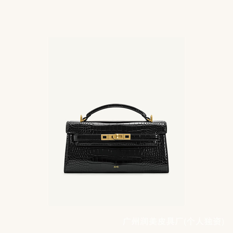 JW PEI Noor 여성용 악어 무늬 가죽 탑 핸들  - Structured Handbag Top Handle 리뷰 및 가격