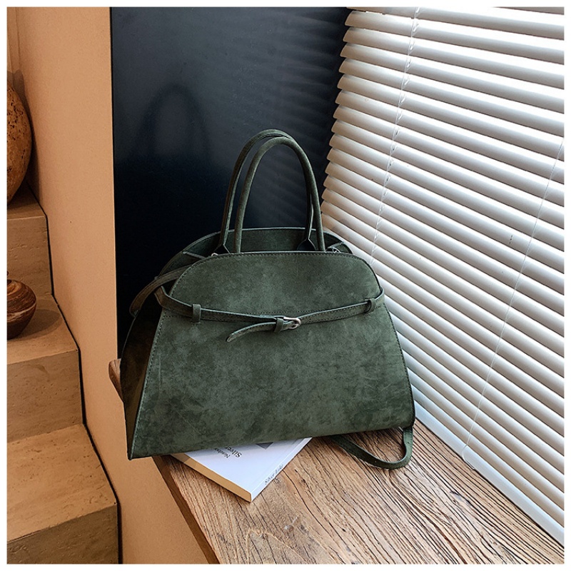 구조적인 돔형 핸드백, 탑 핸들과 벨트 디테일, 일상  - Structured Handbag Top Handle 리뷰 및 가격