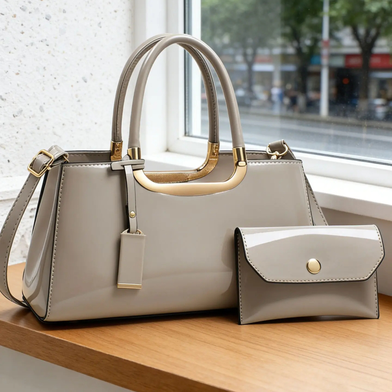여성용 핸드백 세트, 가벼운 고급 PU 소재 크로스바디 - Luxury Bags With Zipper 리뷰 및 가격