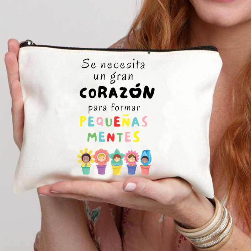 Gracias Maestra / Merci Maitre - Wristlet Wallet Zipper 리뷰 및 가격