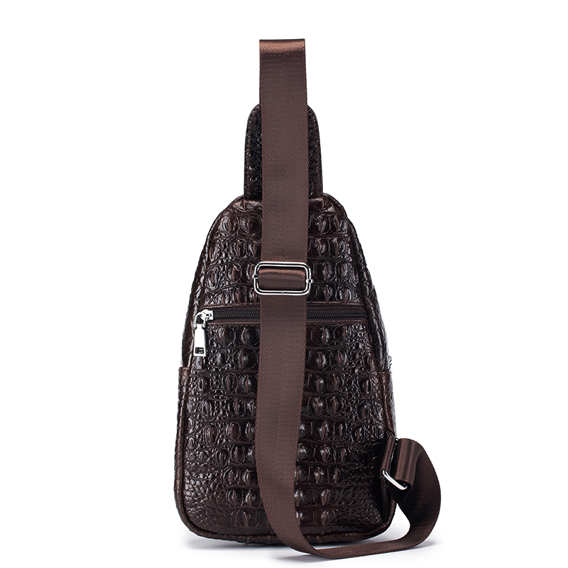 SCHLATUM 남성용 정품 가죽 빈티지 악어 패턴 가 - Luxury Bags Sling 리뷰 및 가격