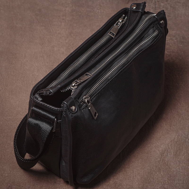GURO 고품질 남성용 천연 가죽 숄더백 캐주얼 트렌디 - Luxury Bags Sling 리뷰 및 가격