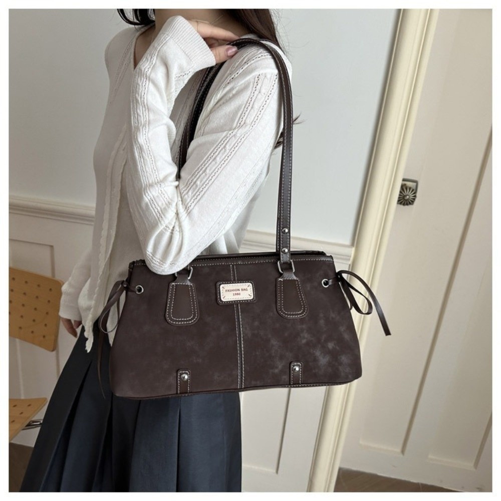 미니멀리스트 인조가죽 토트백, 구조적인 지퍼 탑 숄더백 - Structured Handbag Top Handle 리뷰 및 가격