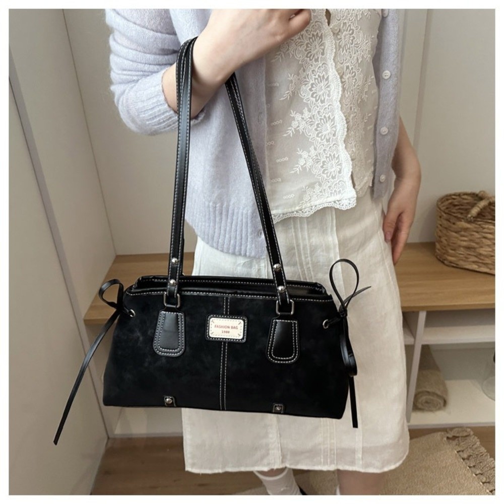 미니멀리스트 인조가죽 토트백, 구조적인 지퍼 탑 숄더백 - Structured Handbag Top Handle 리뷰 및 가격