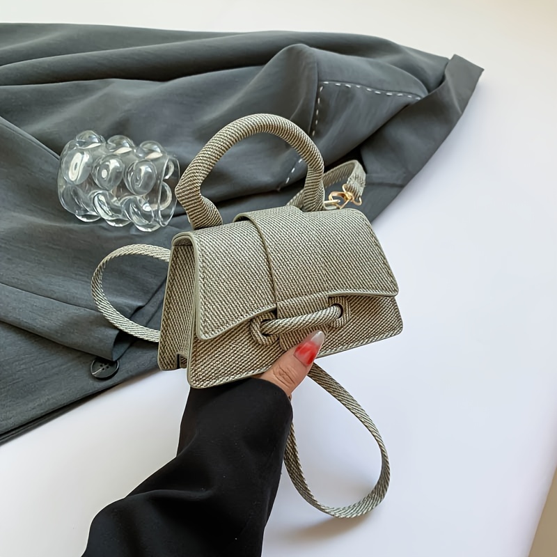 여성 패션 우븐 미니 핸드백, 우아한 구조의 크로스바디 - Structured Handbag Top Handle 리뷰 및 가격