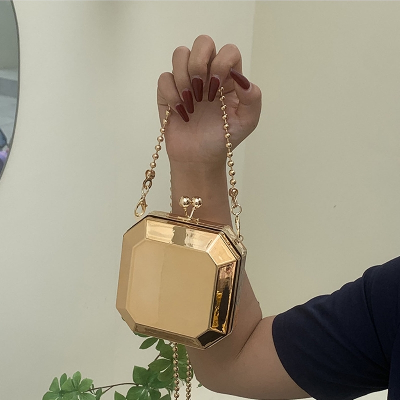 미니 럭셔리 골드 파티 이브닝 클러치 핸드백 여성용,  - Luxury Bags With Zipper 리뷰 및 가격