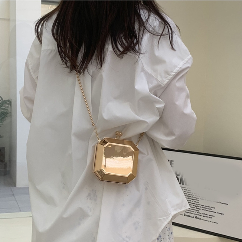 미니 럭셔리 골드 파티 이브닝 클러치 핸드백 여성용,  - Luxury Bags With Zipper 리뷰 및 가격