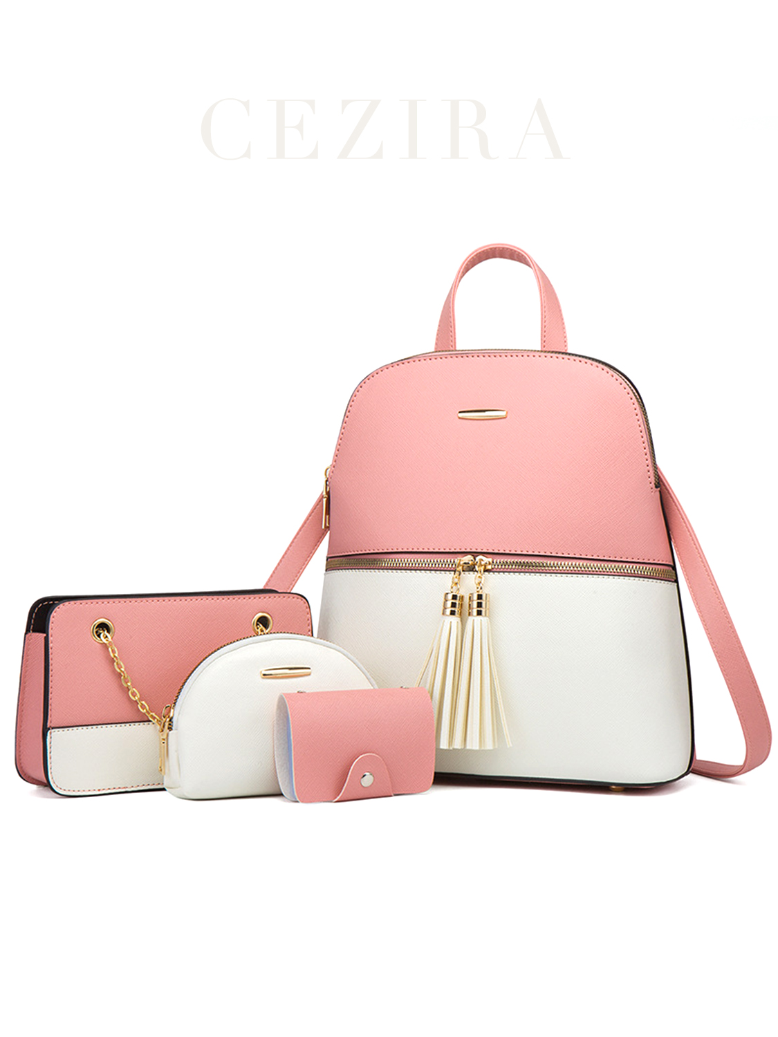 여성 패션 디자인 PU 비건 가죽 배낭, 럭셔리 태슬  - Luxury Bags With Zipper 리뷰 및 가격