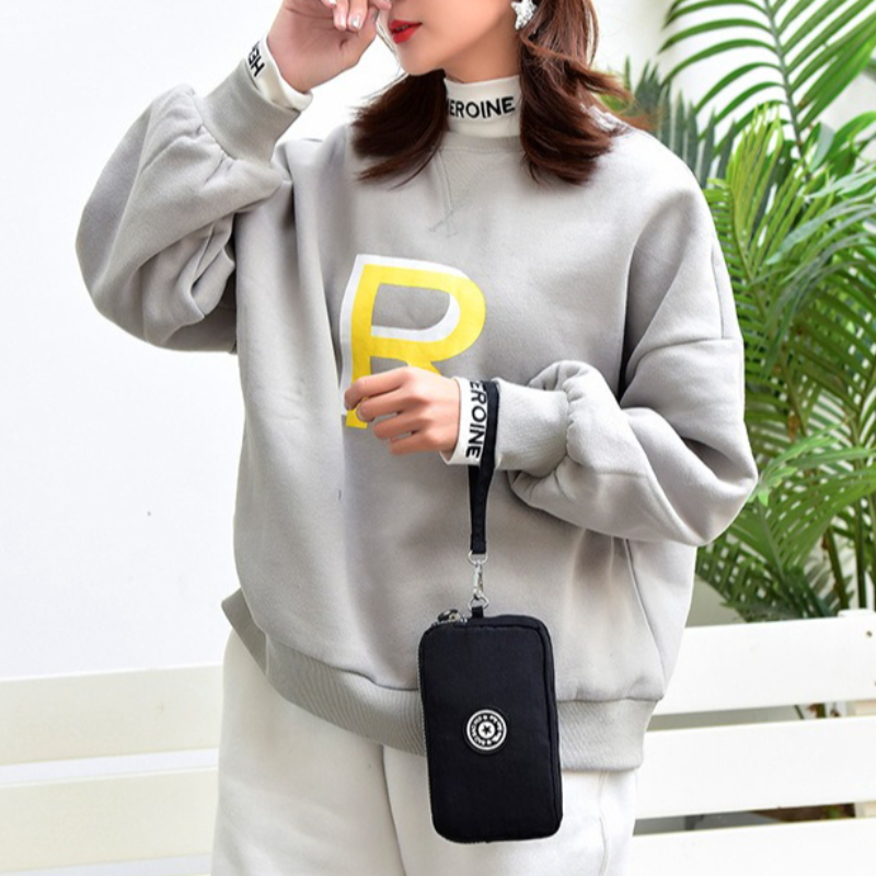 세련된 꽃무늬 프린트 멀티 지퍼 지갑, 여성용 일상 필 - Wristlet Wallet Zipper 리뷰 및 가격