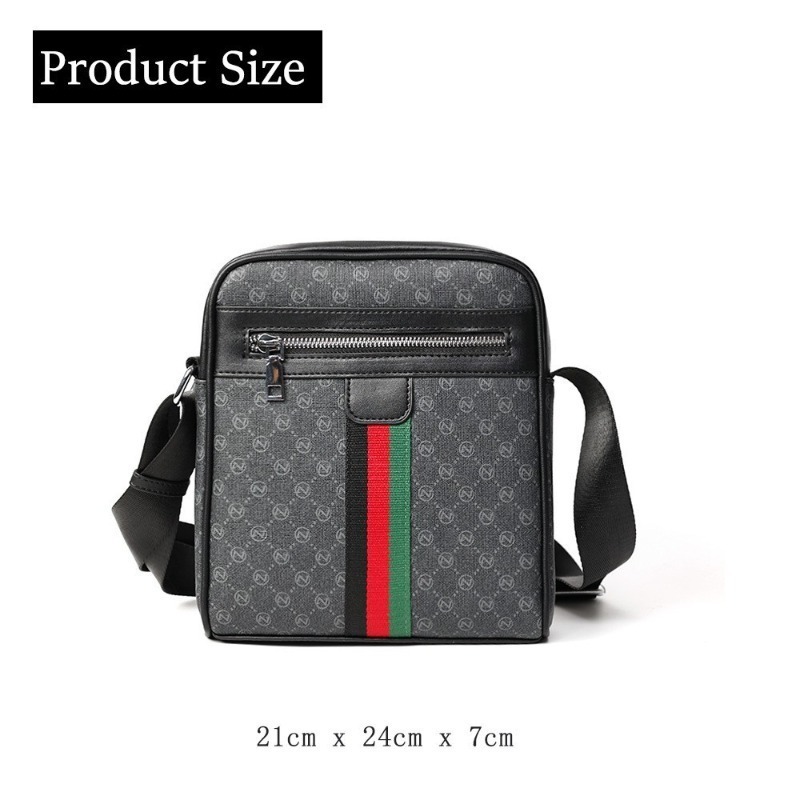 럭셔리 크로스바디 백 남성 패션 스트라이프 플래드 남성 - Luxury Bags Sling 리뷰 및 가격