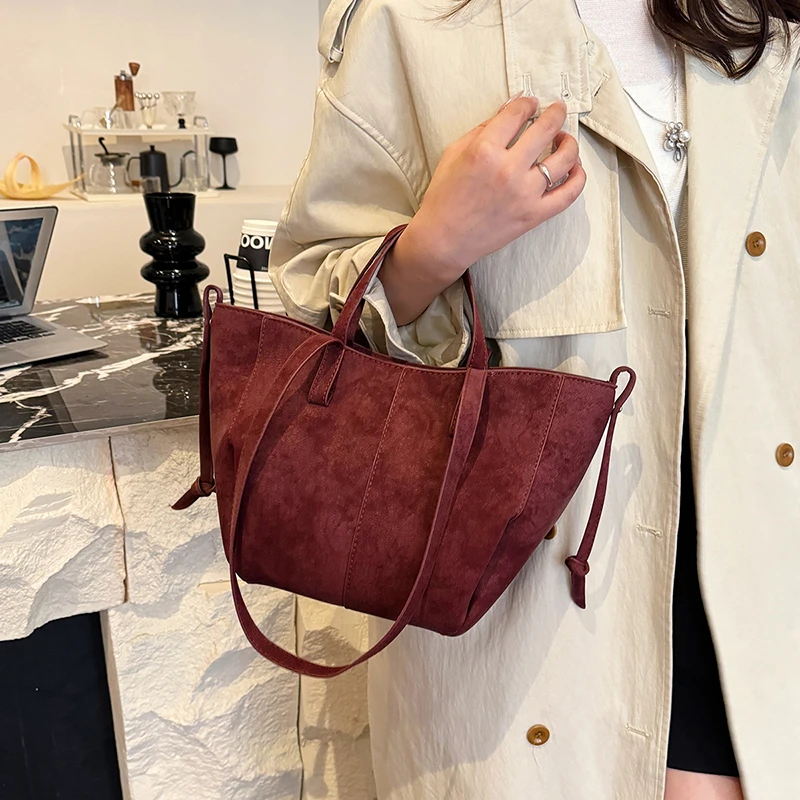 라이트 럭셔리 솔리드 PU 햅스 숄더백 2025 핫세일 - Luxury Bags For Sale 리뷰 및 가격