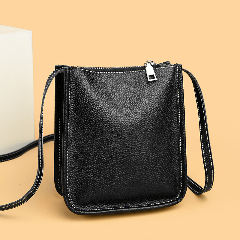 정품 가죽 여성 메신저 가방 패션 숄더백 여성 핸드백  - Wristlet Wallet Zipper 리뷰 및 가격